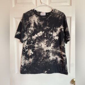 Black and white tie dye shirt-worn once!